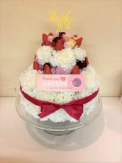 画像2: partea様　partea Last Party　ケーキ型アレンジメント (2)